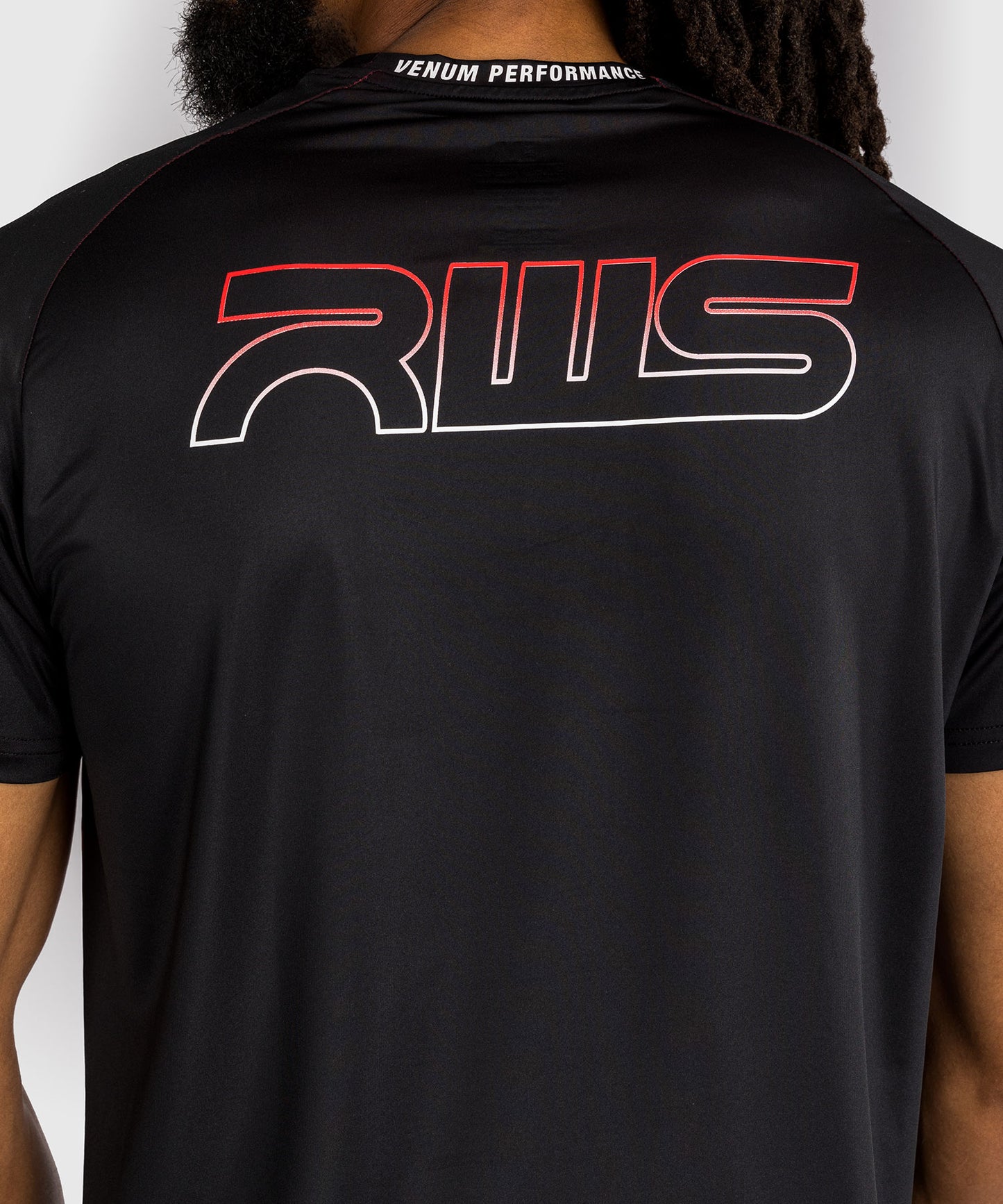 T-shirt Dry-Tech Homme Venum x RWS 2.0 – Noir/Rouge