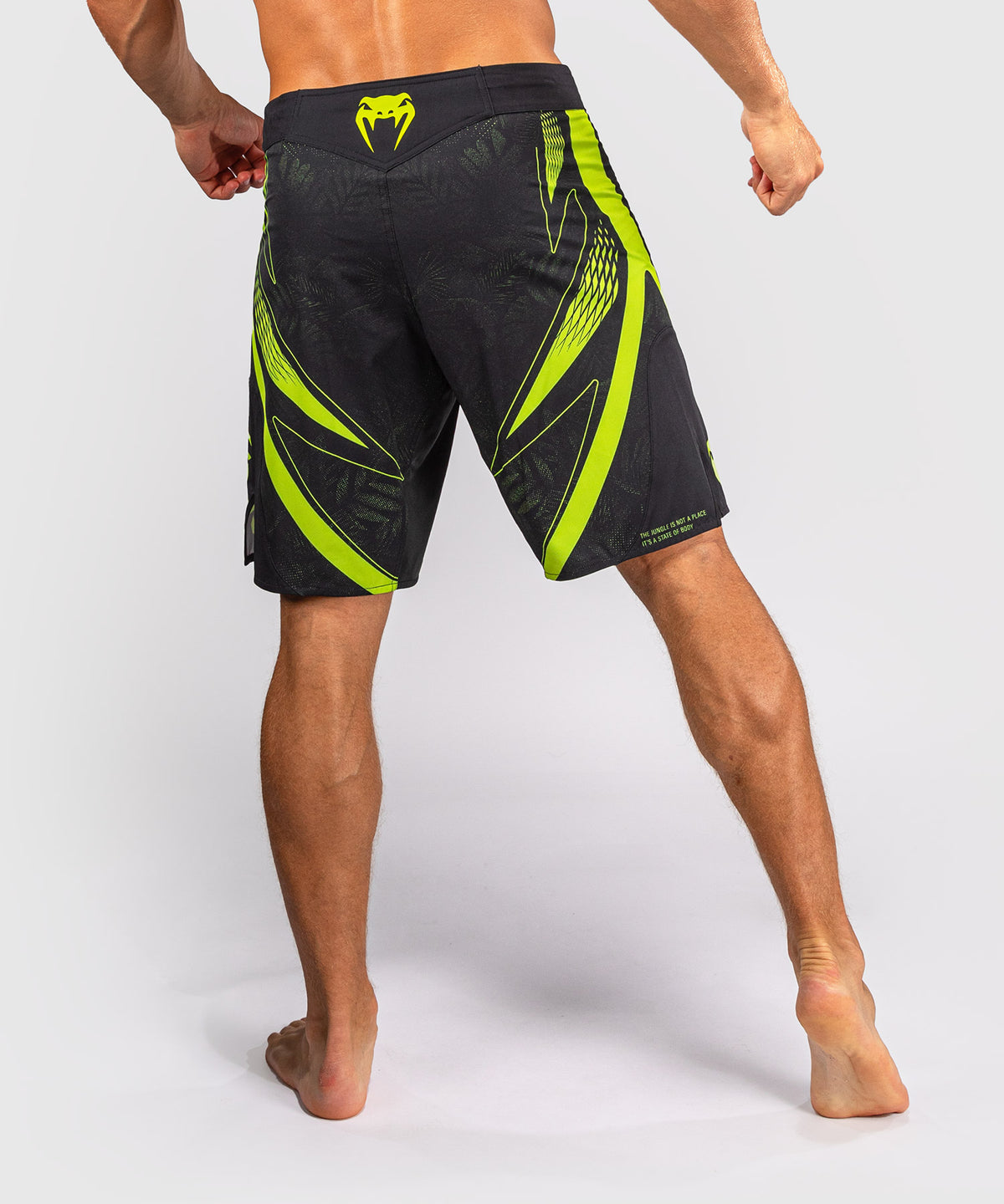 Venum Amazonia Reborn MMA-Shorts - Schwarz/Grün