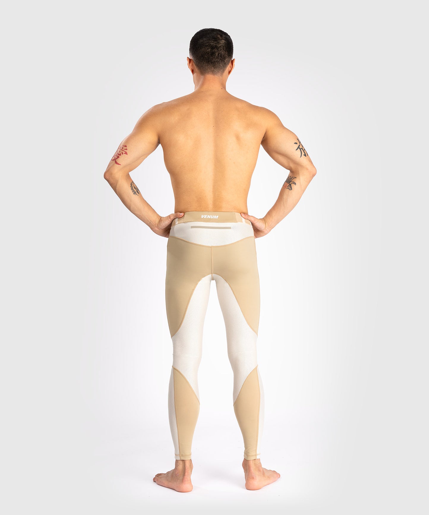 Venum Tempest Pantaloni a compressione - Beige/Sabbia