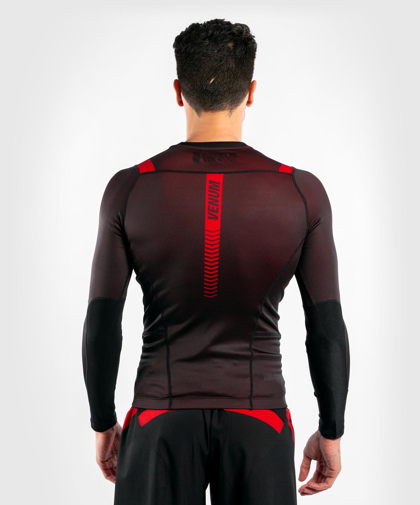 Venum NoGi 3.0 Rashguard - Long Sleeves - Black/Red