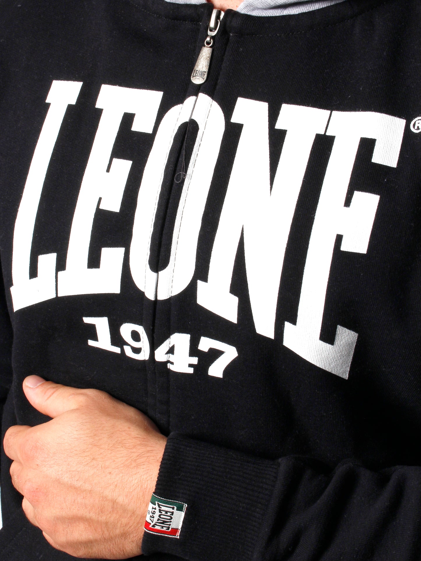 Leone Sudadera con Cremallera