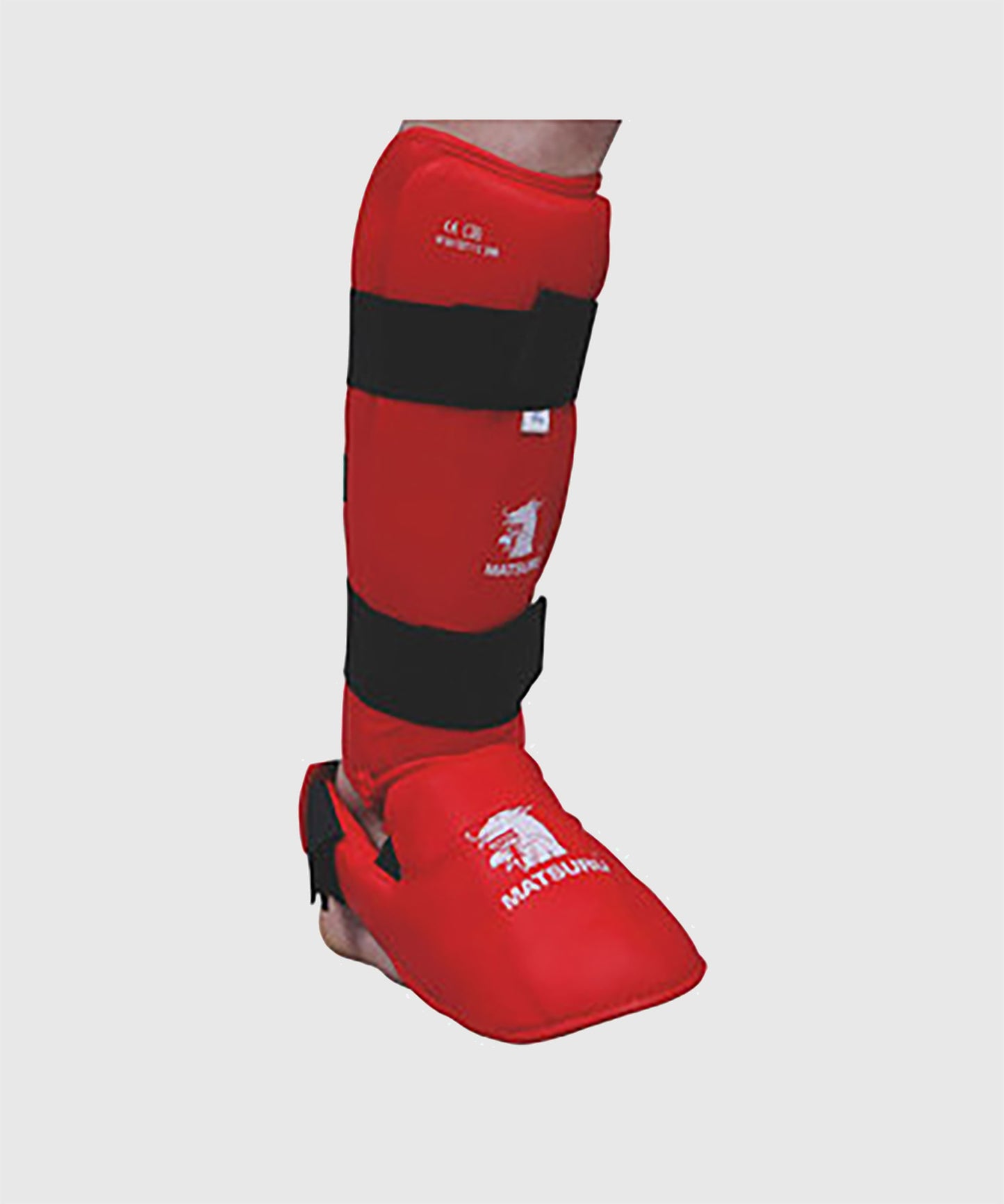Matsuru Schienbein- und Spannschützer FFK Approved - Rot