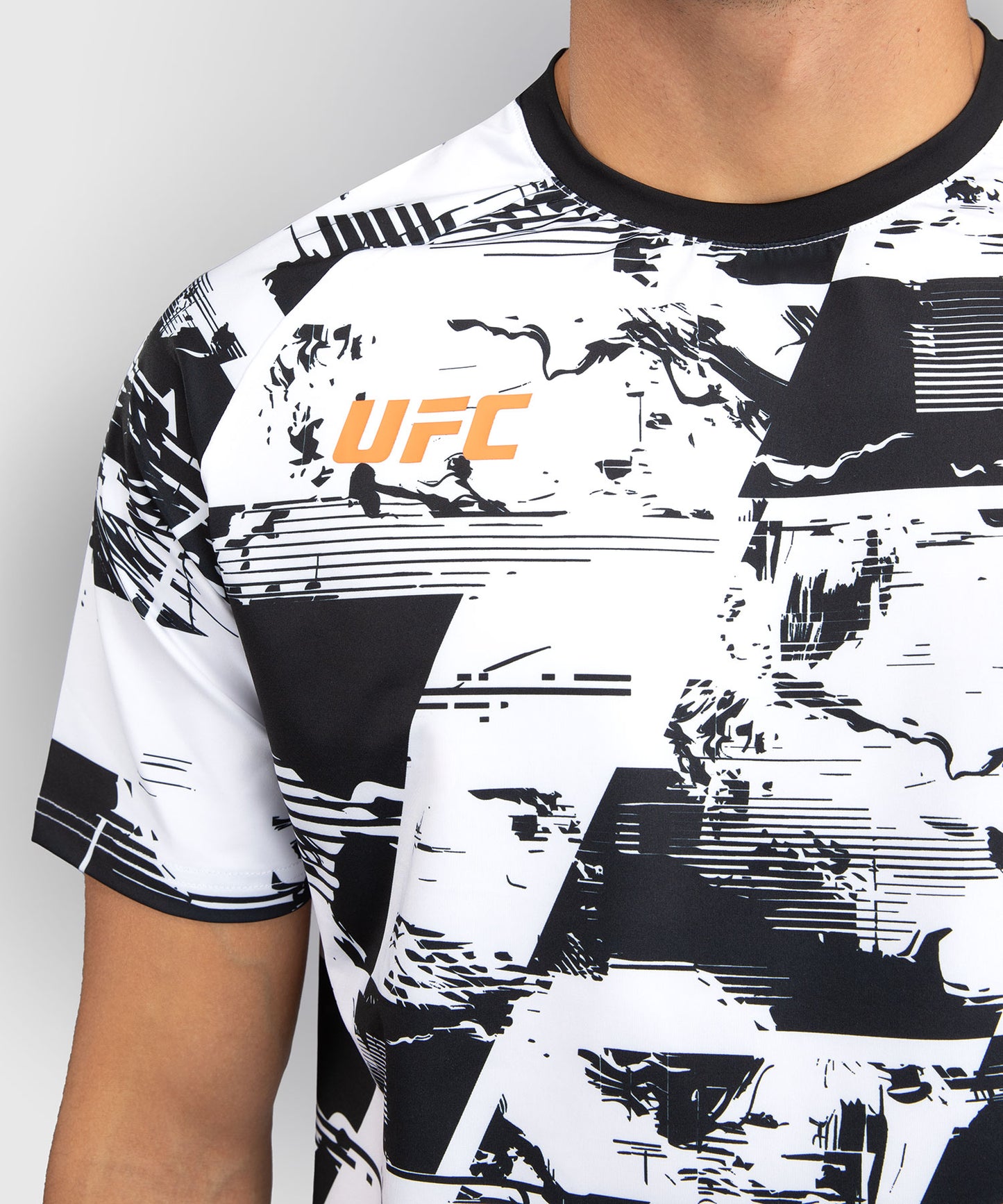 UFC Zenith by Venum Authentic Fight Week T-shirt maniche corte Performance Uomo - Bianco