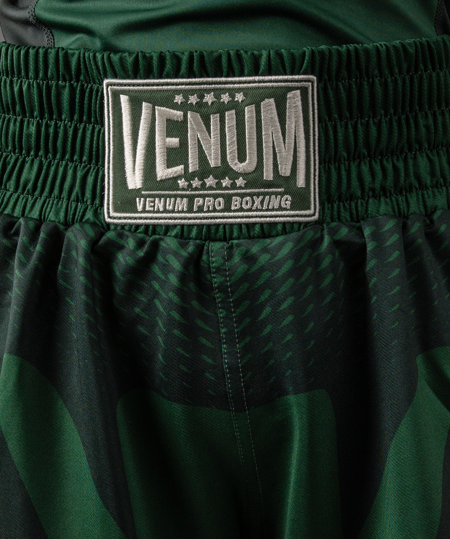 Venum Attack Kids Boxshorts - Waldgrün/Off-White