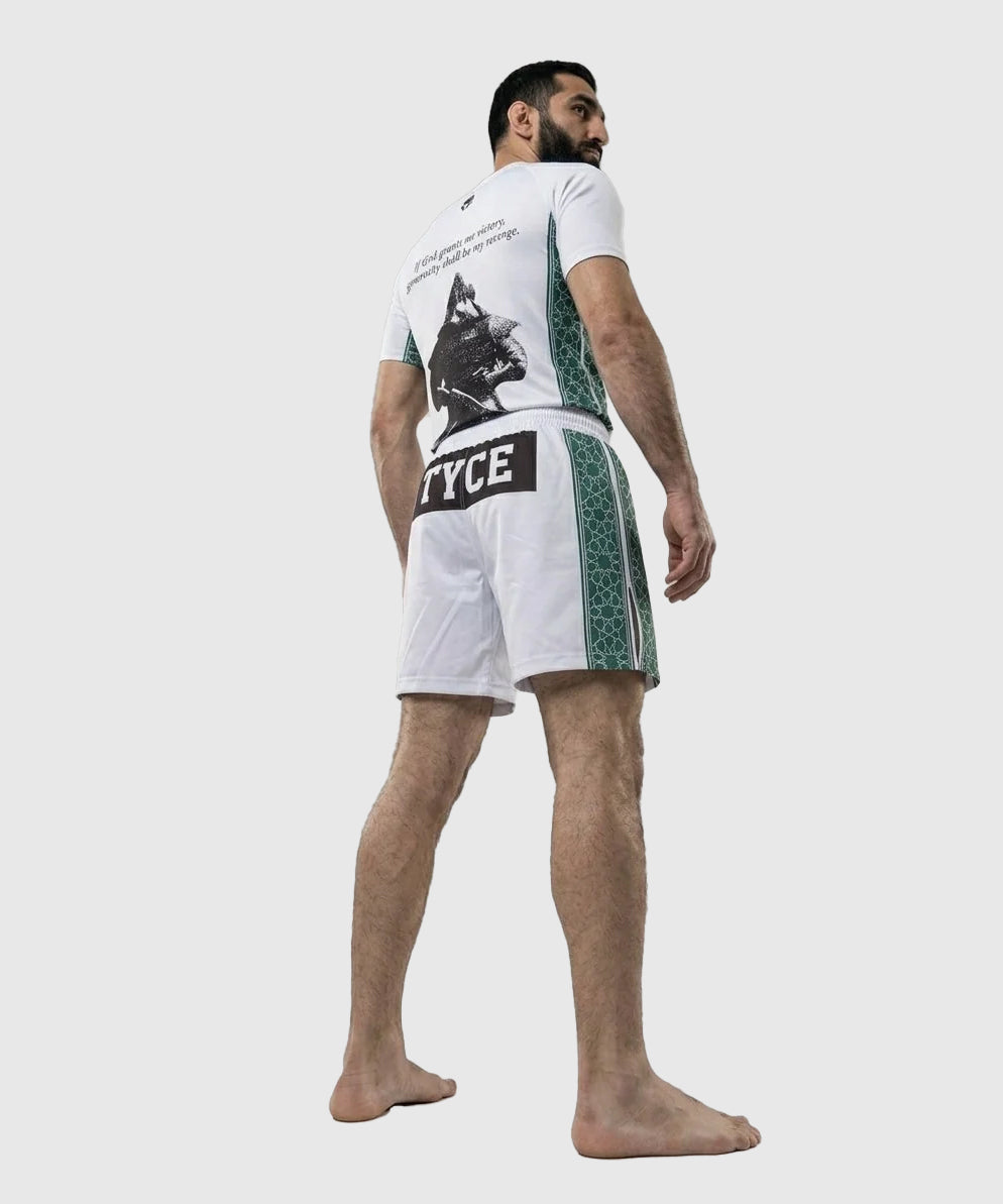 Rashguard TYCE CULTURE OF WAR Salah ad-Dîn (Saladin) - Blanc
