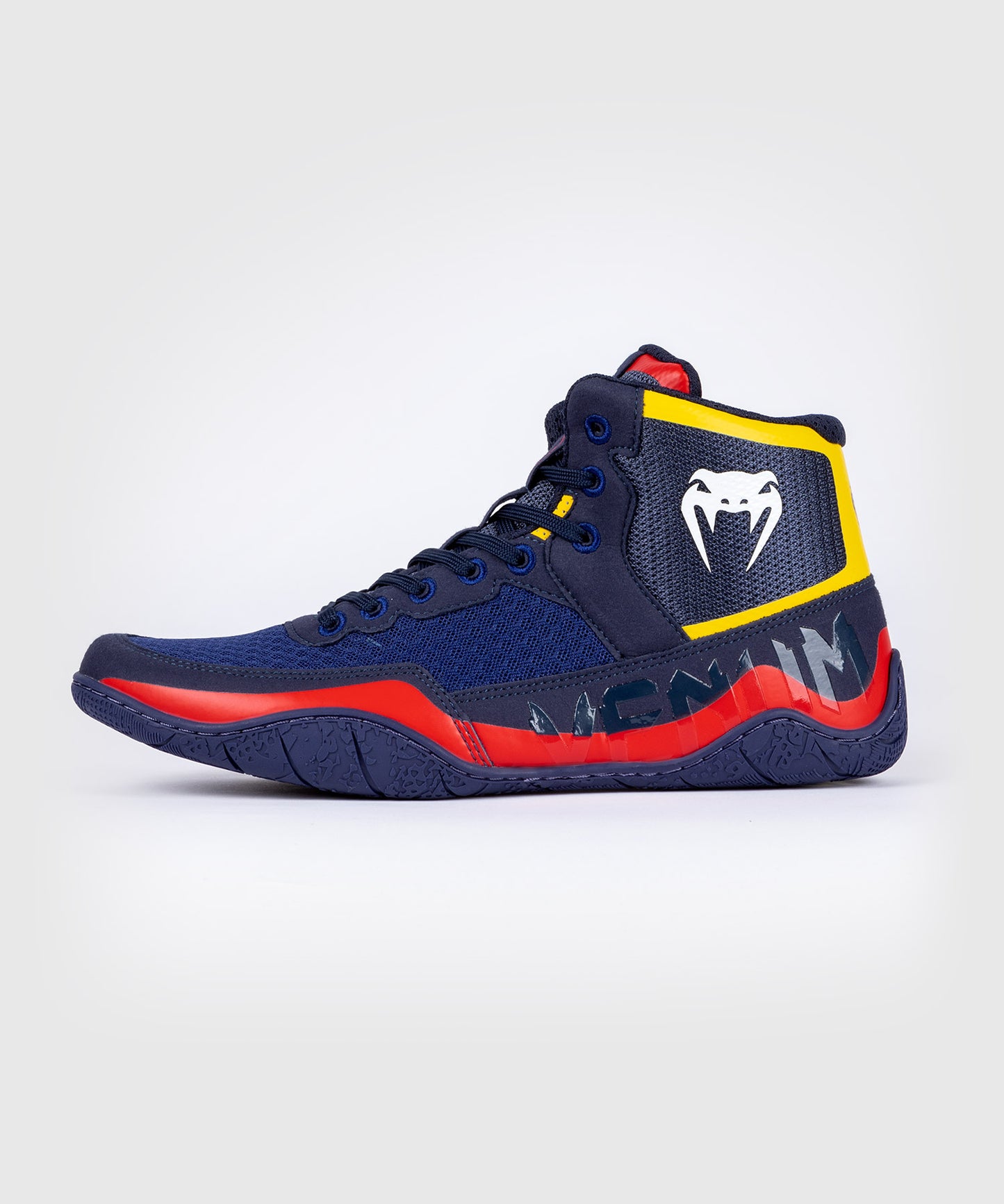 Venum Elite Zapatillas de Lucha - Azul/Amarillo