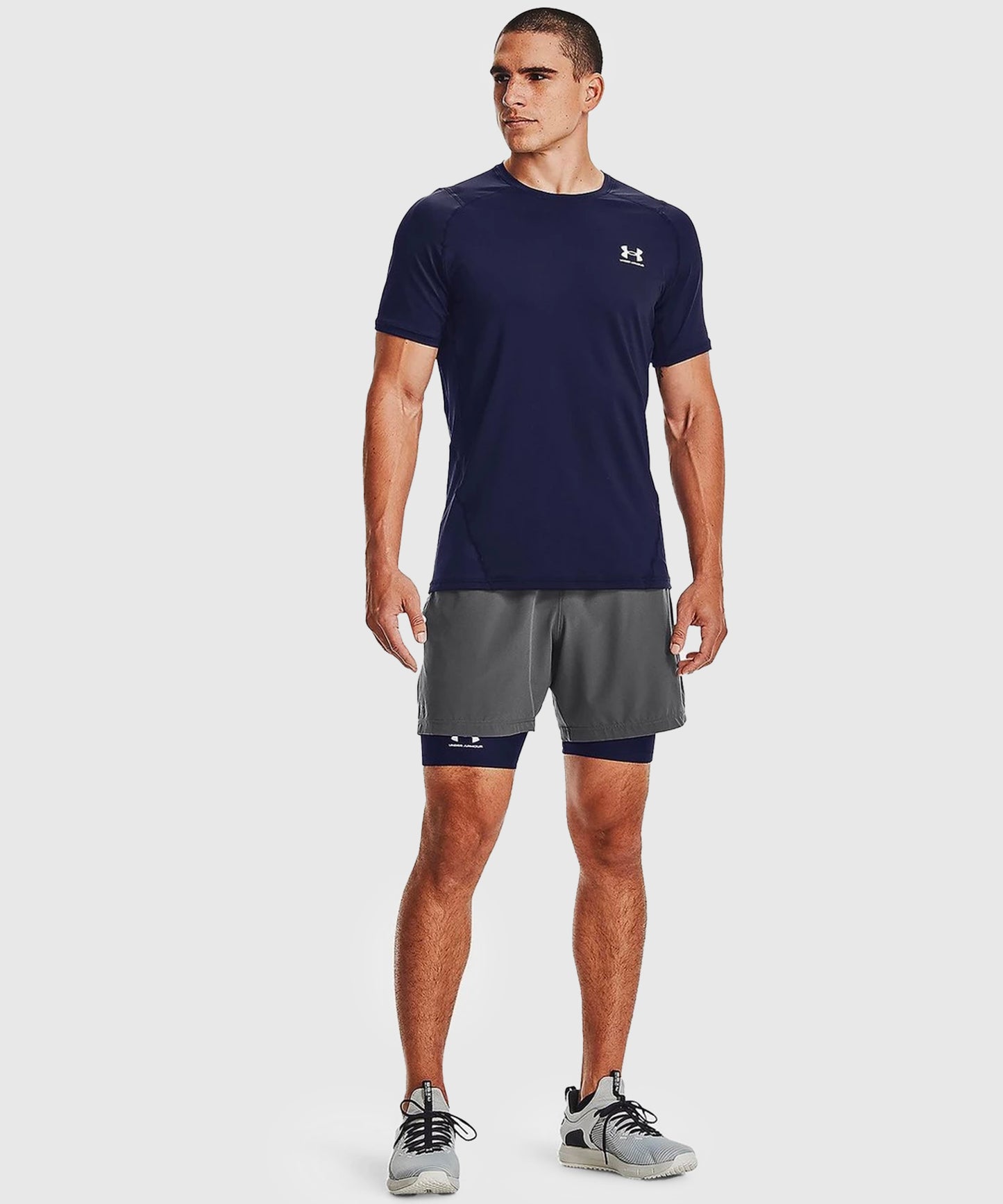 Short De Compression Under Armour Heatgear® - Bleu Marine