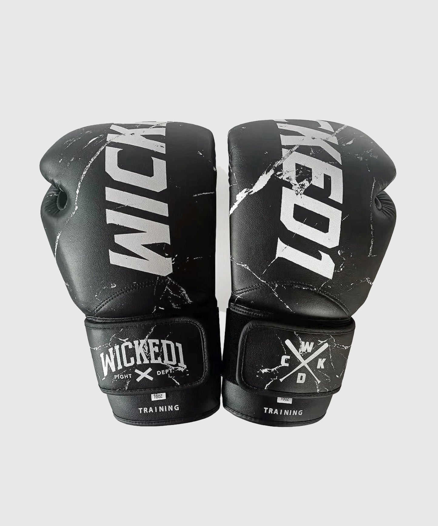Wicked One Broken Guantes de Boxeo - Negro