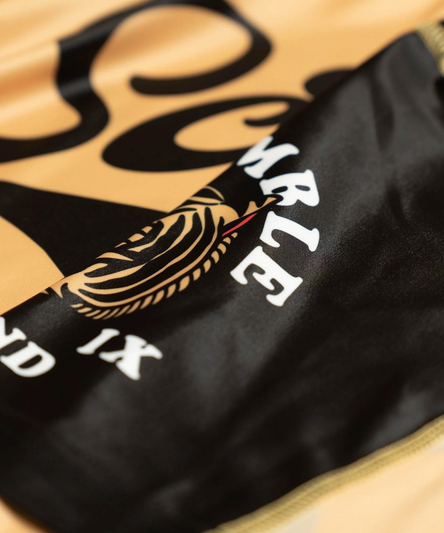 Scramble Tigre Rashguard - Negro