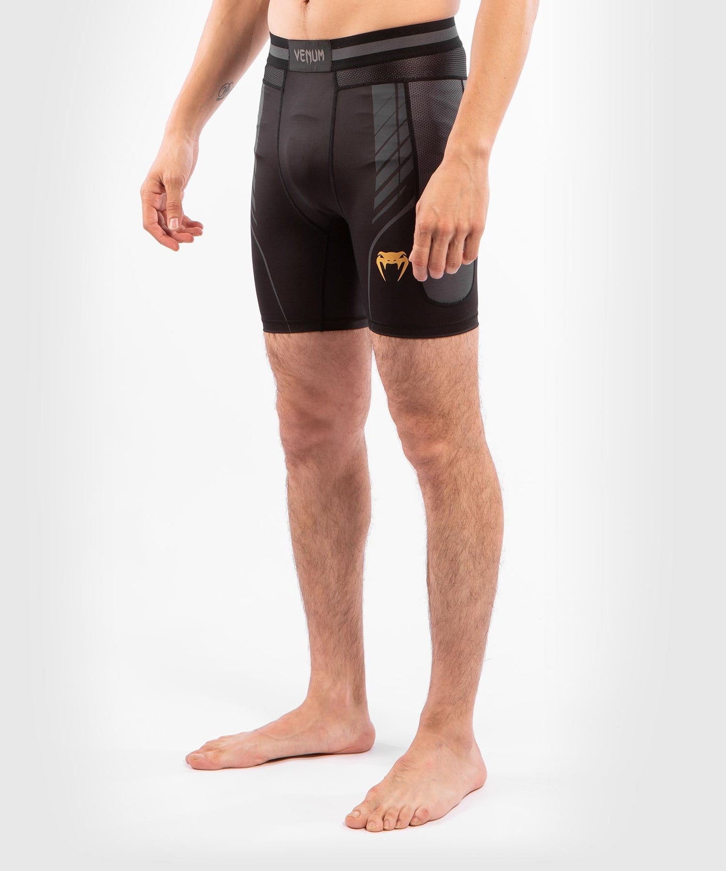 Venum Athletics compression shorts - Black/Gold