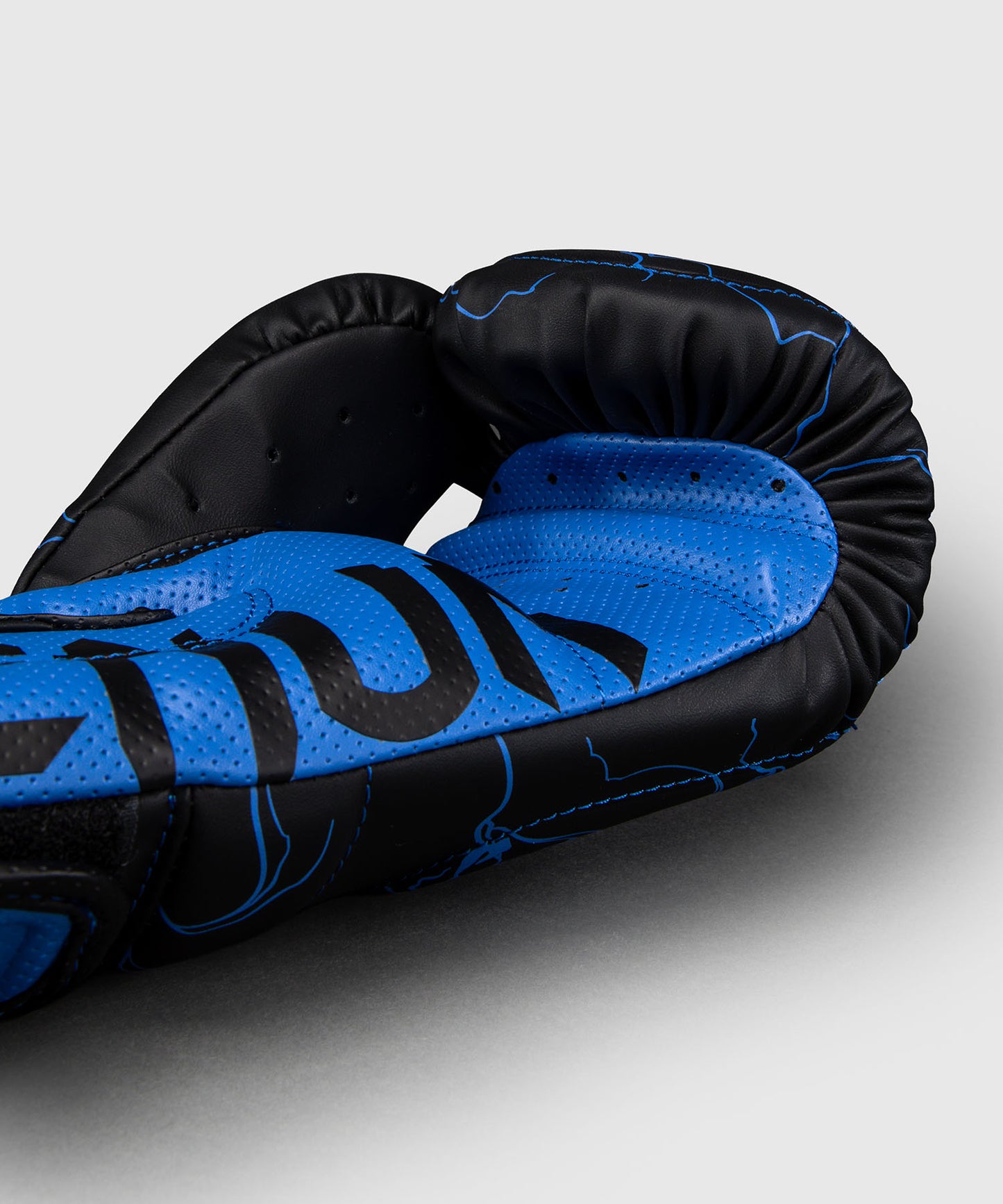 Venum Thunder Dragon Boxing Gloves - Black/Royal Blue