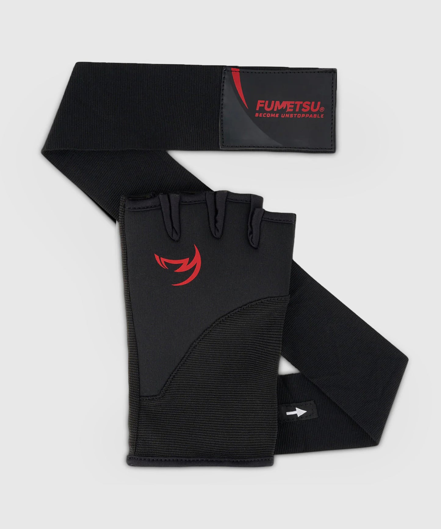 Fumetsu Ghost S3 Guantes Interiores - Negro/Rojo
