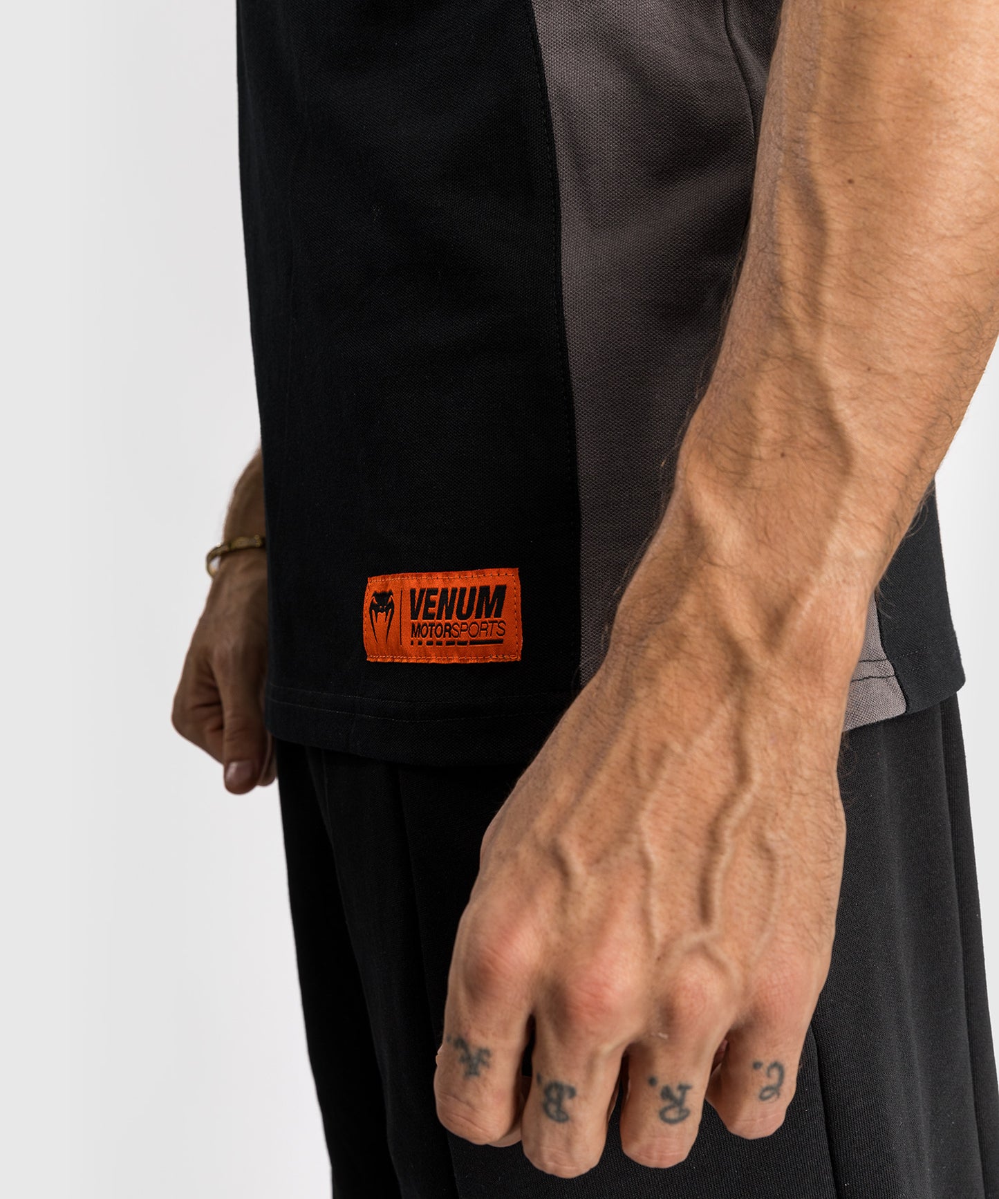 Polo en Coton Venum Motorsport - Noir Profond