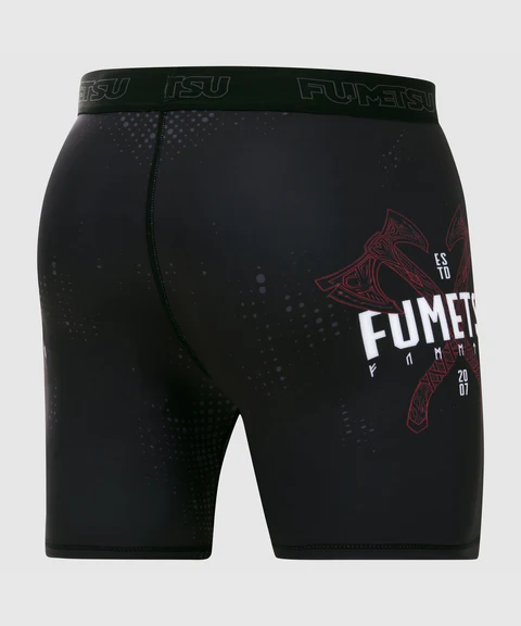 Fumetsu Berserker Vale Tudo Fightshorts - Schwarz/Rot
