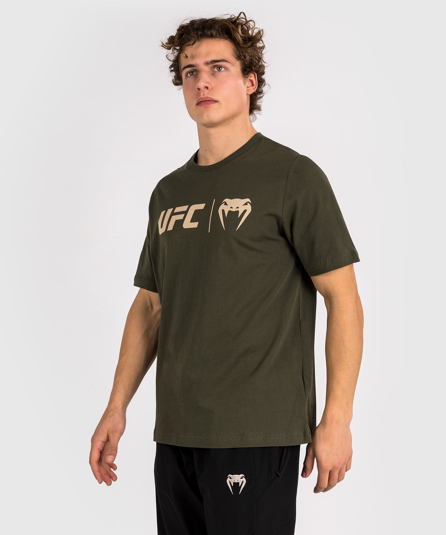 T-Shirt UFC Venum Classic - Kaki/Bronze