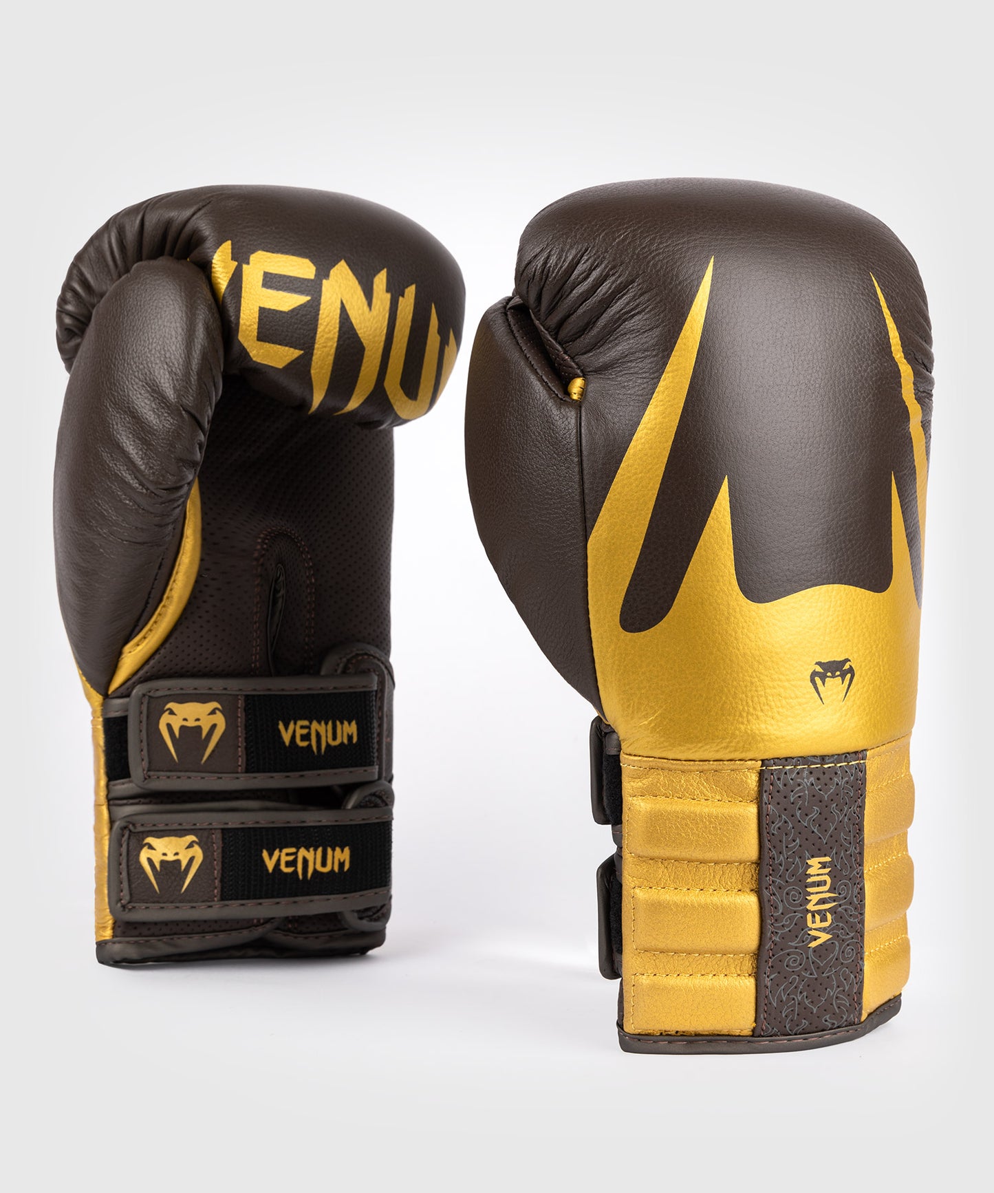 Gants de Boxe Venum Reverso - Chocolat/Or