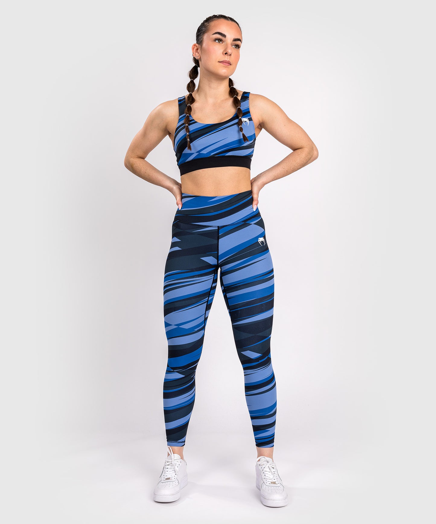 Venum Abyss Frauen Leggings 7/8 - Schatten Blau