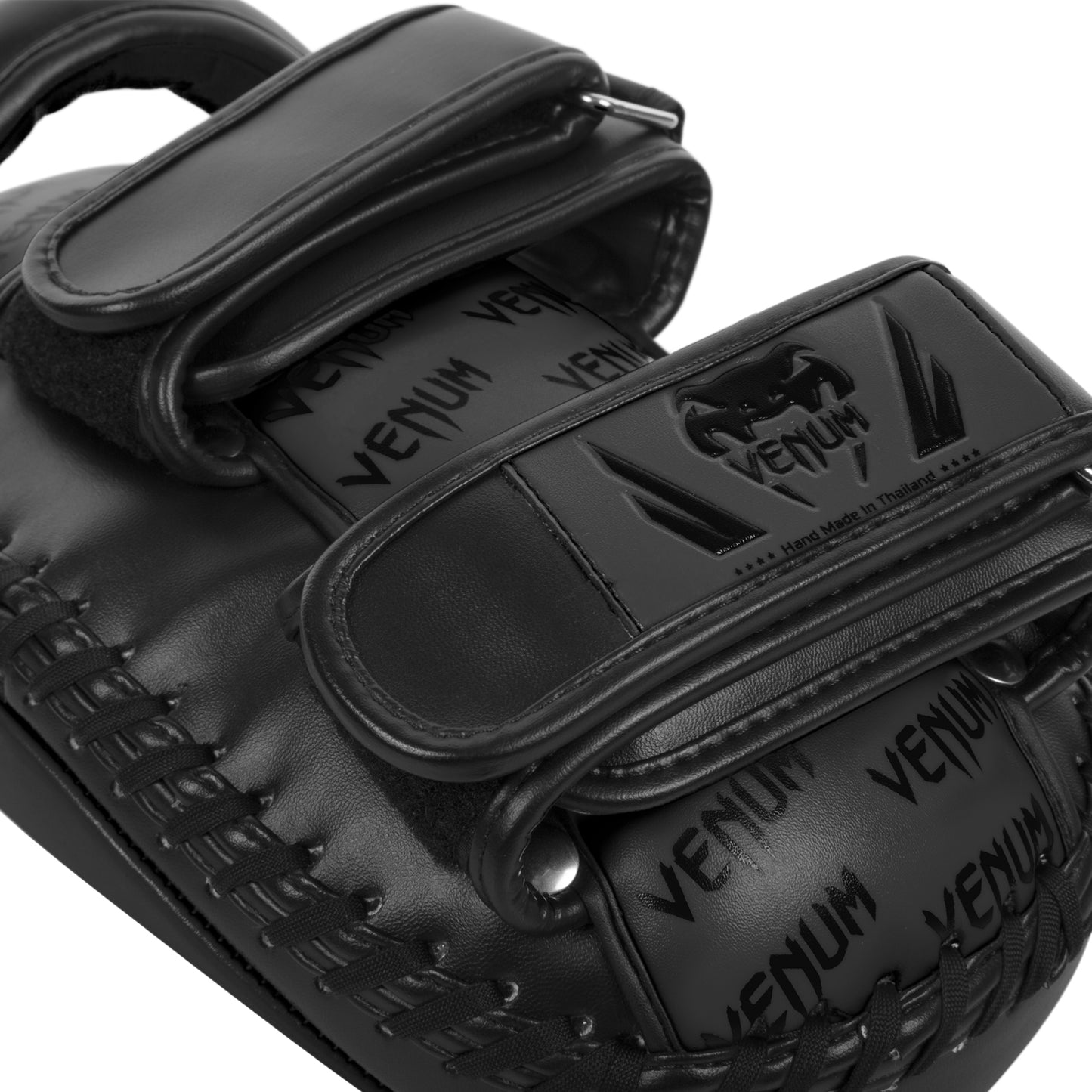 Venum Light Kick Pads (Paar) – Schwarz/Schwarz