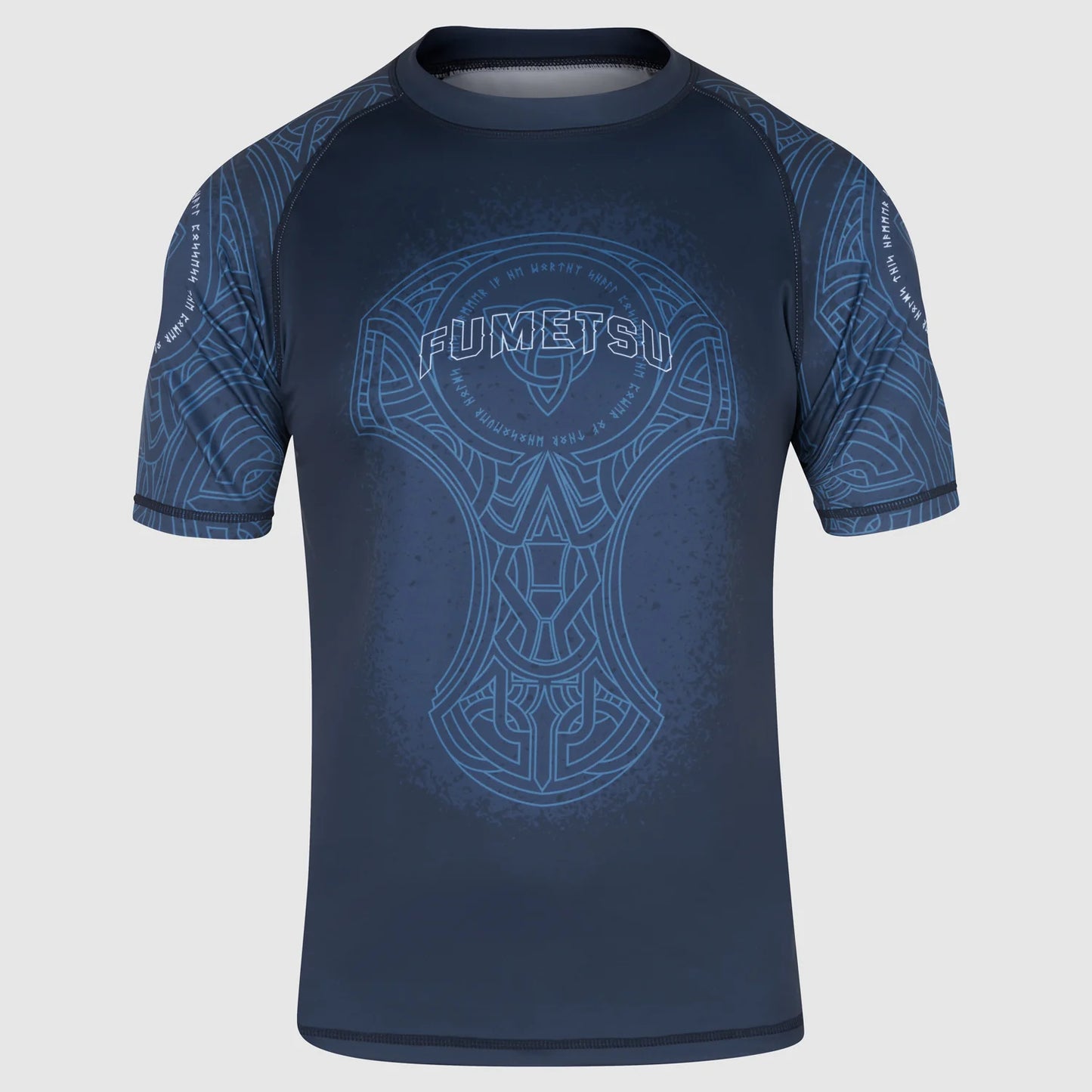Fumetsu Mjolnir Rashguard de Manga Corta - Azul