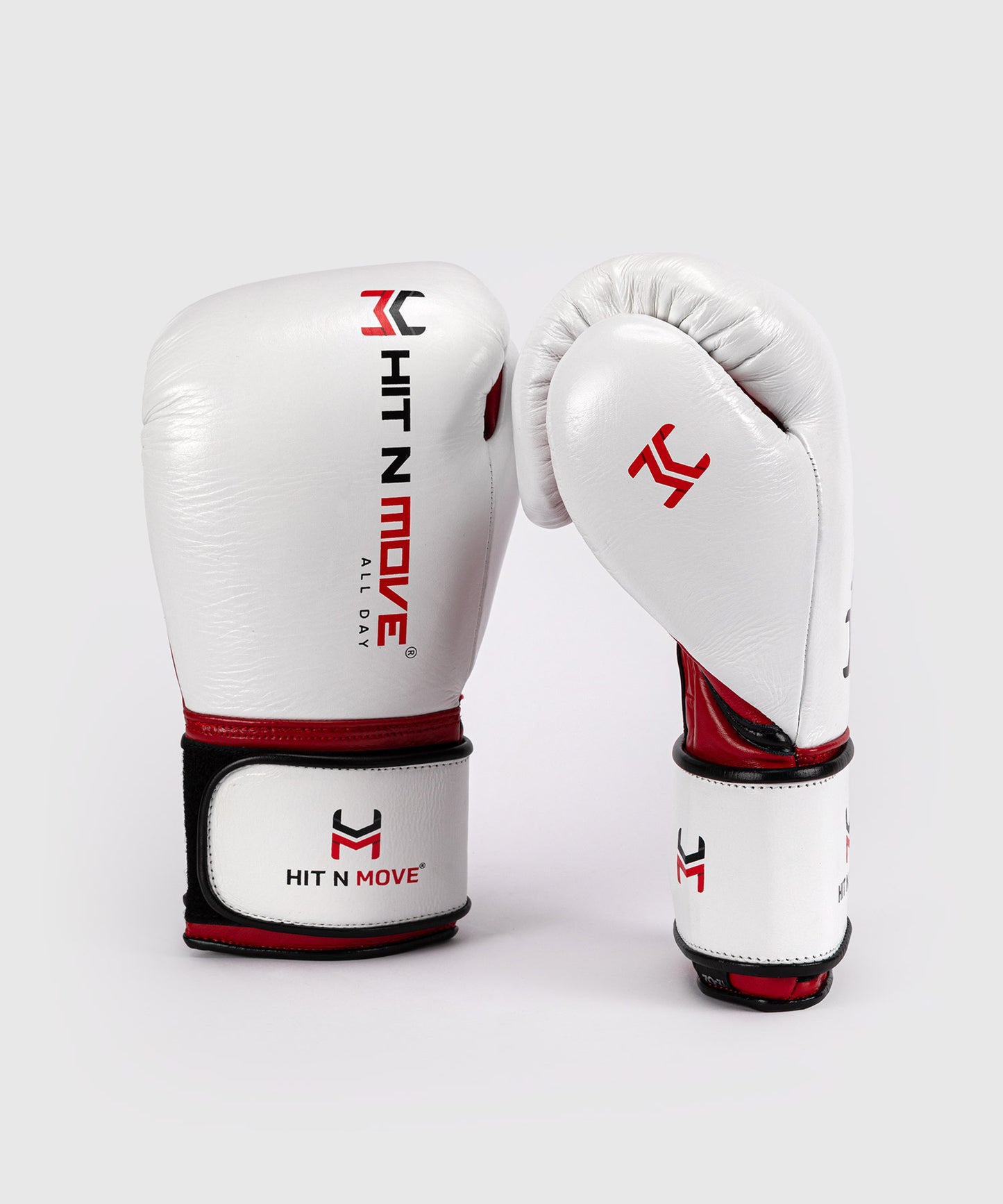 Gants de Boxe Hit N Move All Day® Pro Agility - Blanc/Rouge/Noir