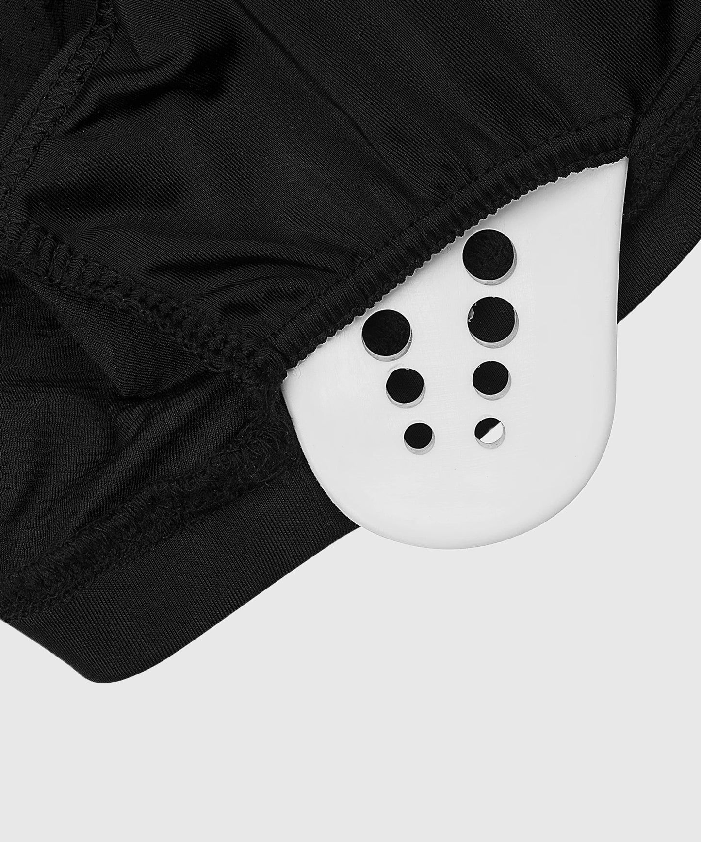 Adidas Sujetador Deportivo con Protector de Pecho Integrado - Negro/Blanco