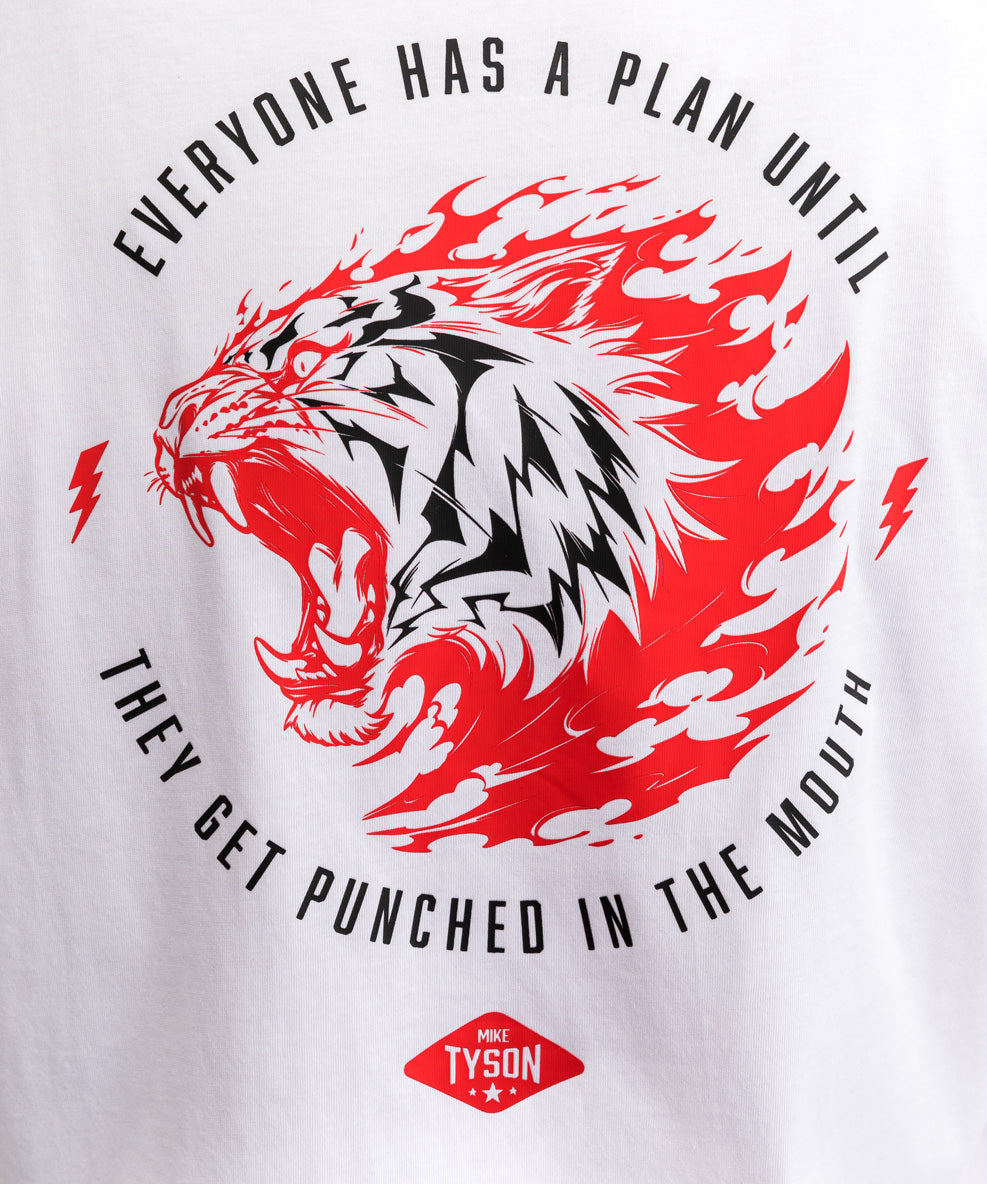 T-shirt sans manches Venum x Mike Tyson Tiger - Blanc Optique