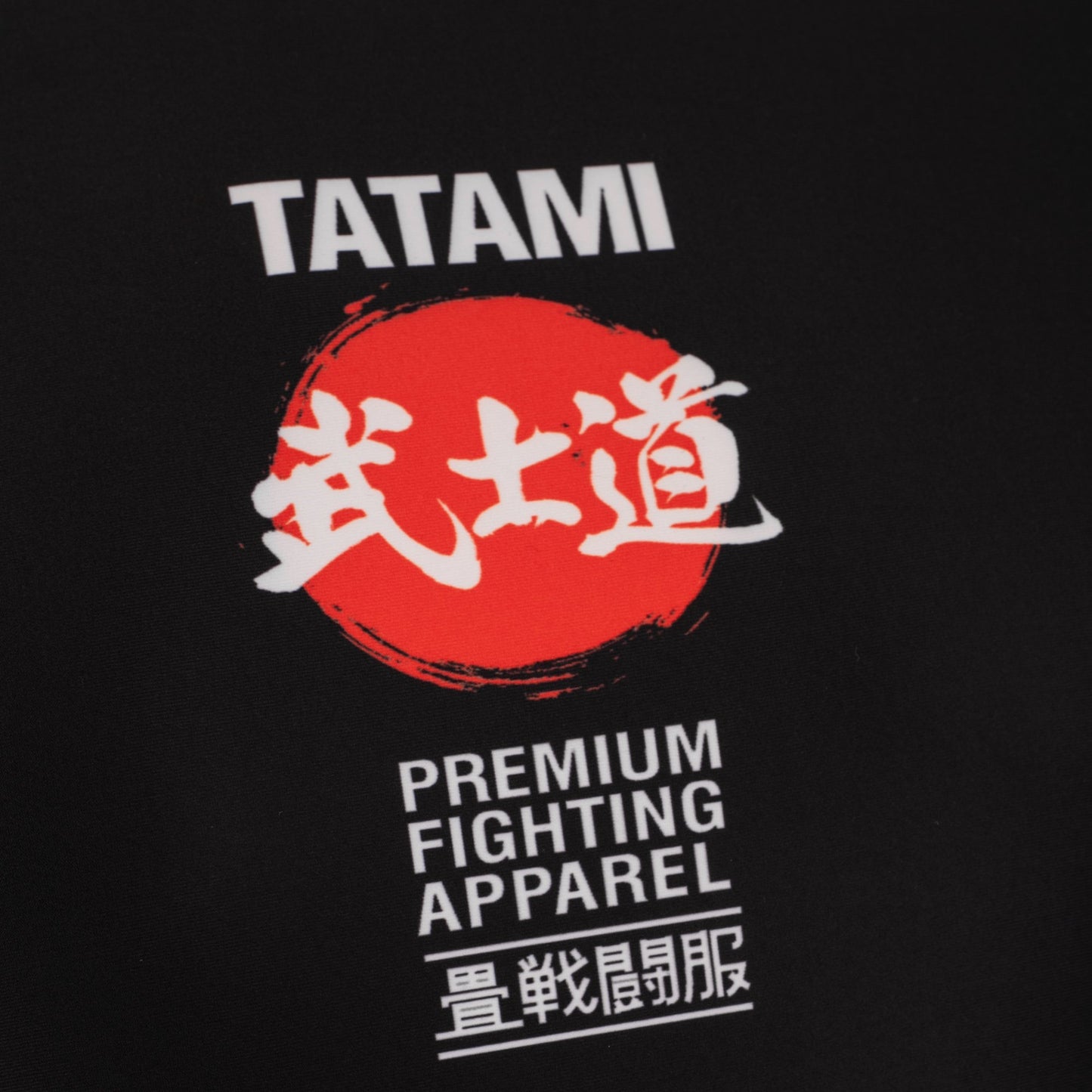 T-shirt de Compression Tatami Fightwear - Manches Longues - Noir