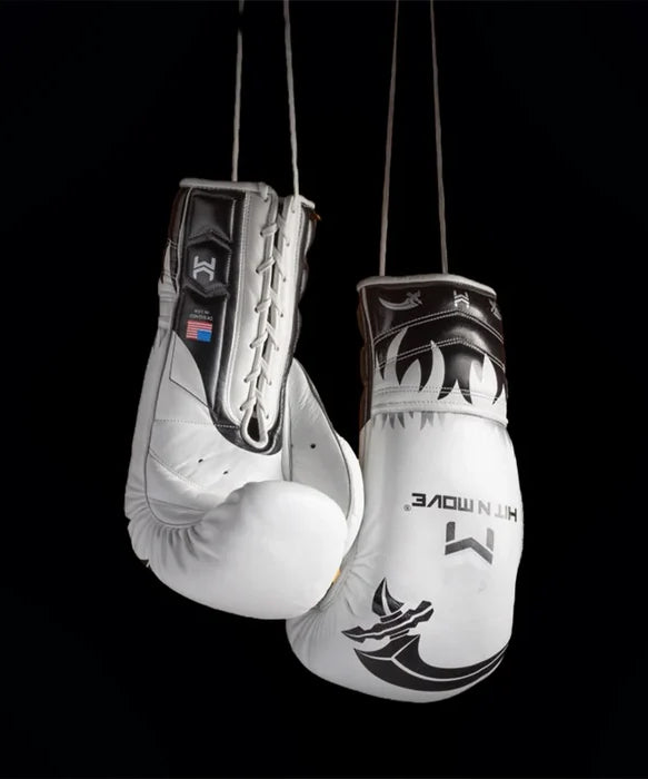 Gants de Boxe Avec Lacets Hit N Move Vector™ Limited Edition Blades - Blanc