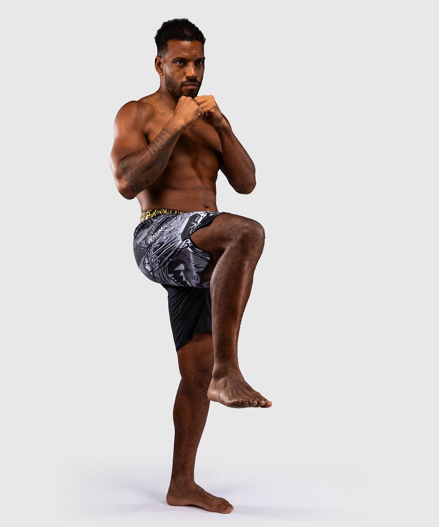 Venum Wolf Atak Fightshorts – Schwarz/Grau