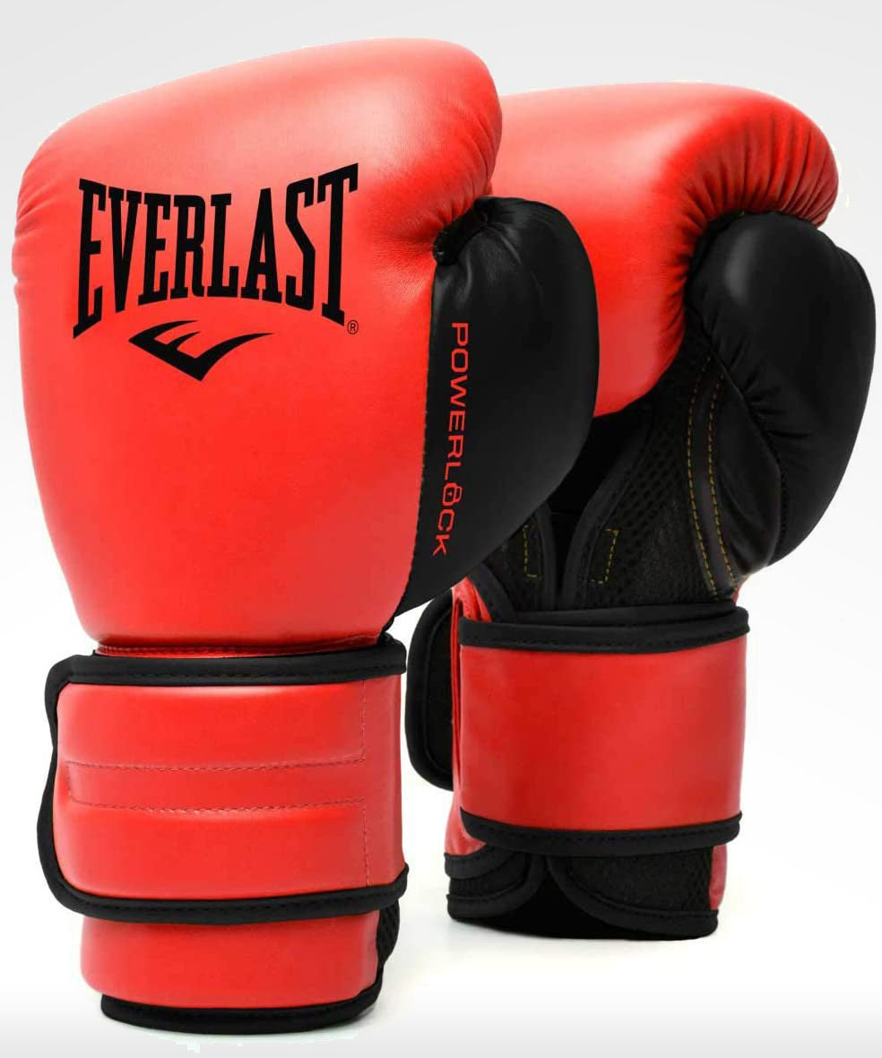 Everlast Powerlock Boxhandschuhe - Rot
