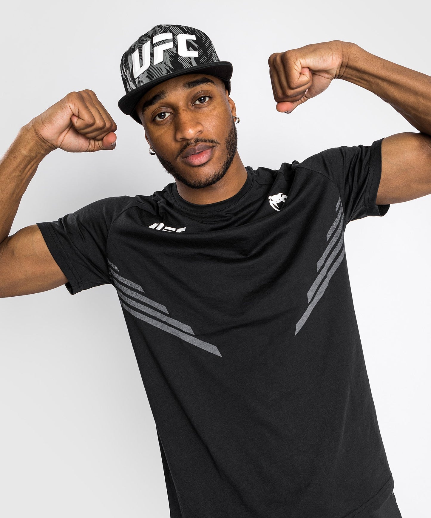 Men's UFC Venum Replica T-shirt - Black