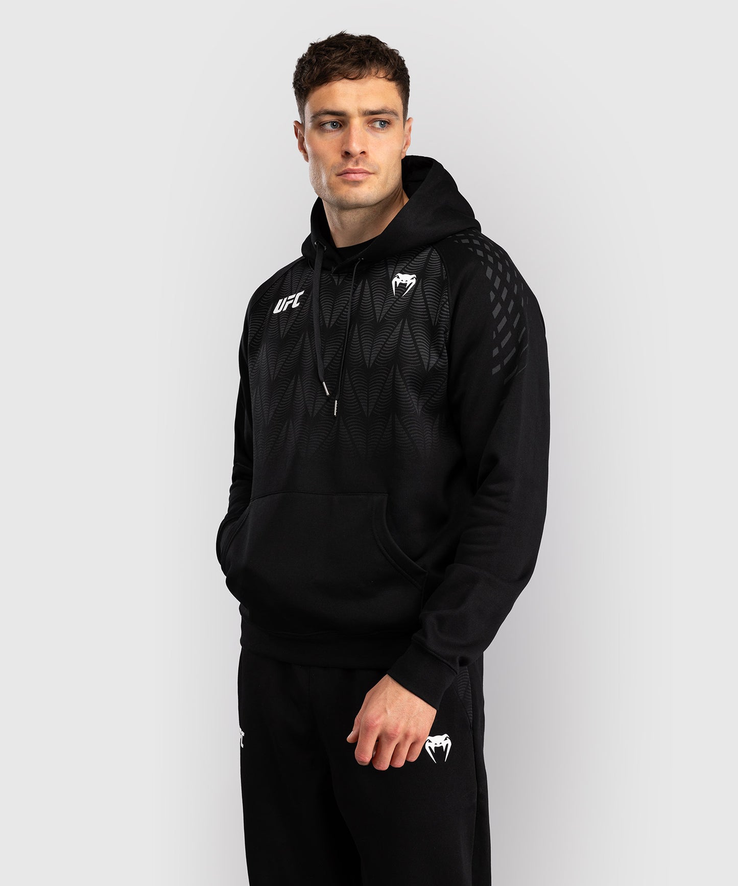 Sweat à capuche Homme UFC Zenith by Venum Replica - Noir