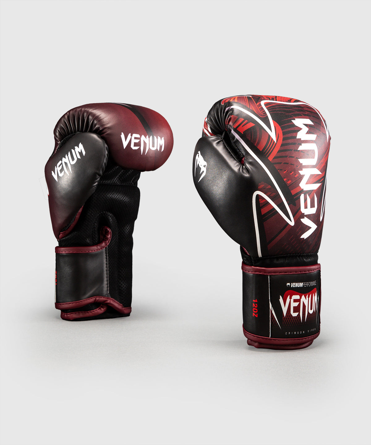 Venum Crimson Viper 2.0 Impact Boxhandschuhe - Schwarz/Rot