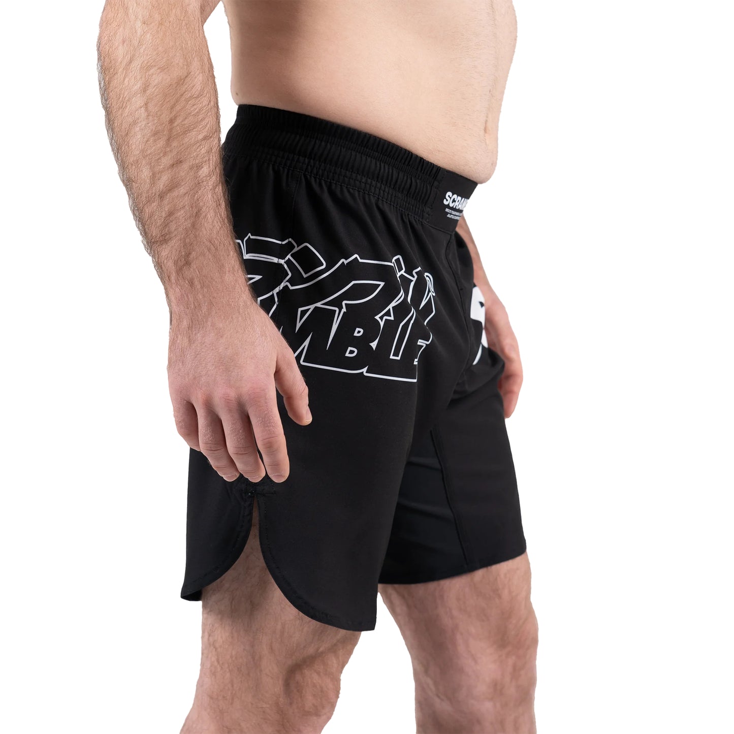 Scramble Core Fightshorts - Negro