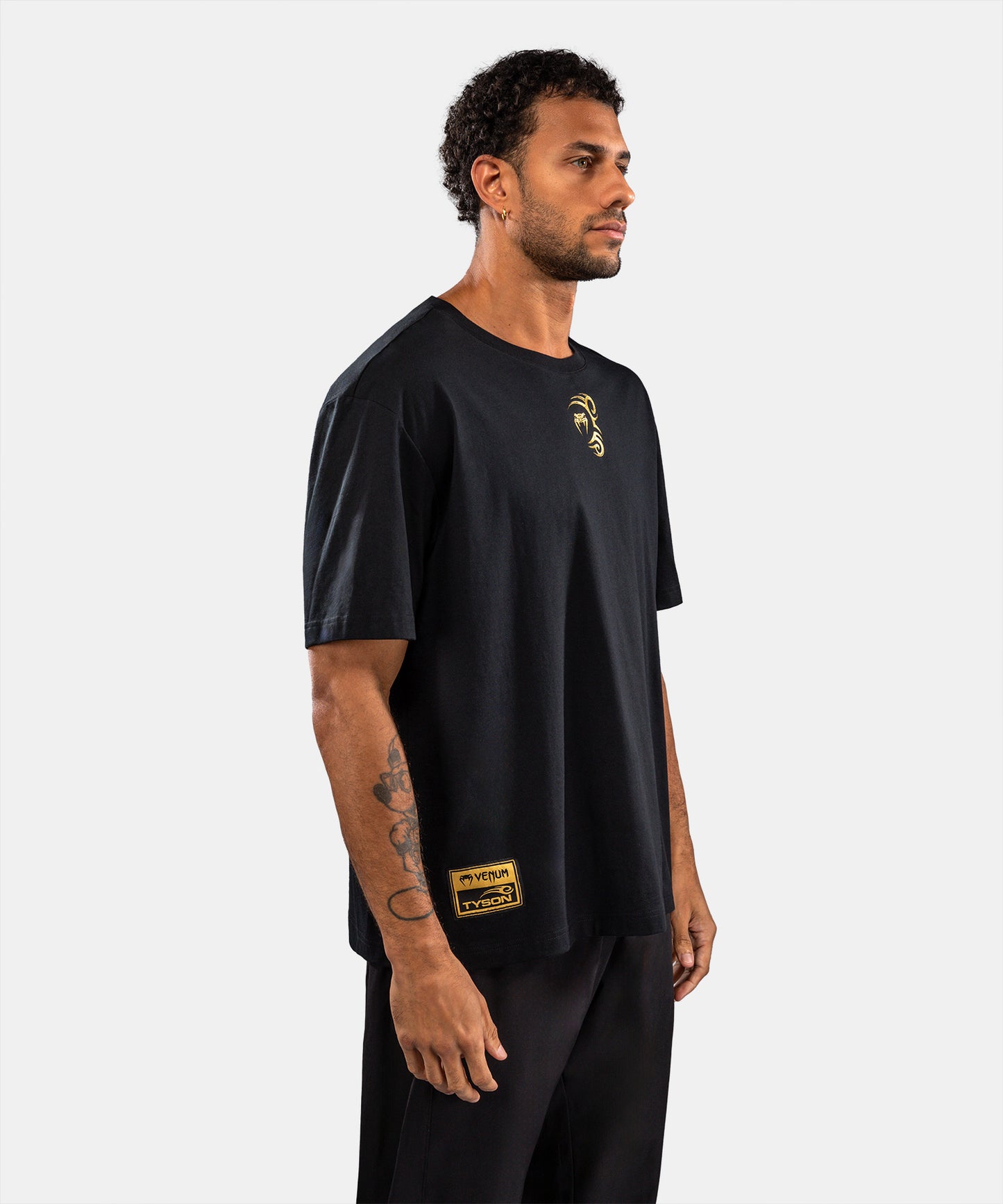 T-shirt Venum x Mike Tyson Tiger - Noir/Or
