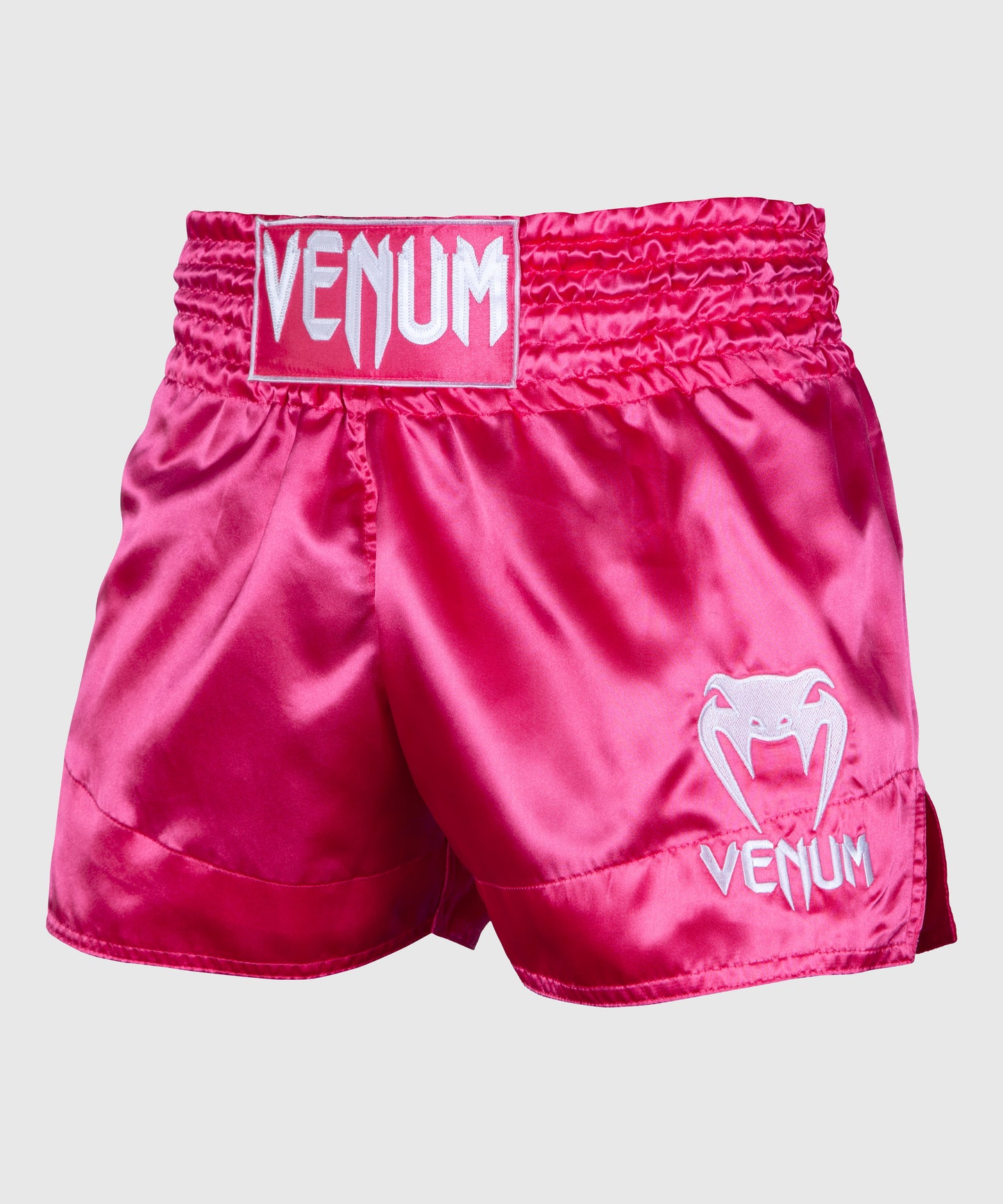 Venum Classic Short de Muay Thai - Rosa/Blanco