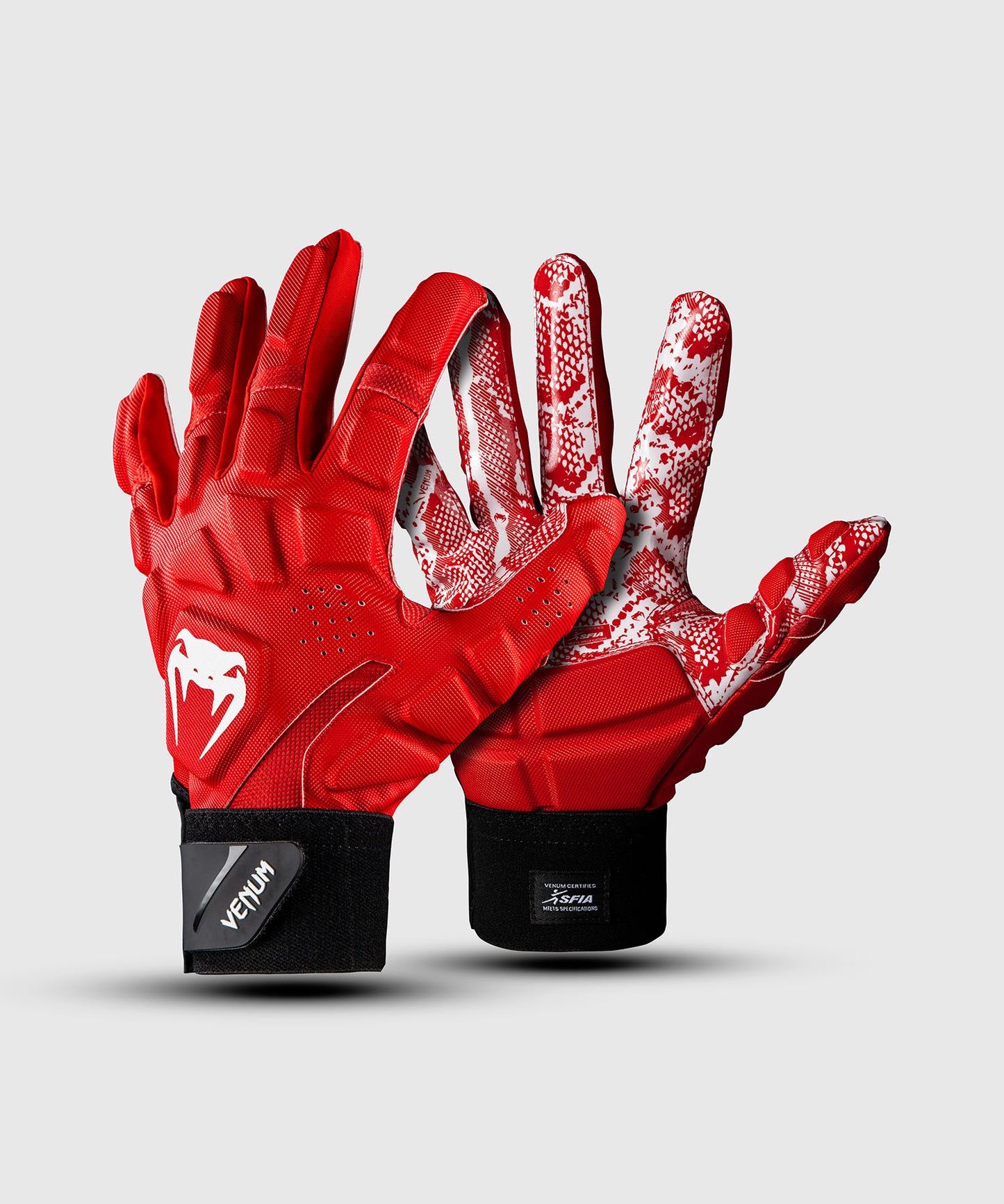 Venum Elite XTP Guanti da calcio - Rosso/Bianco