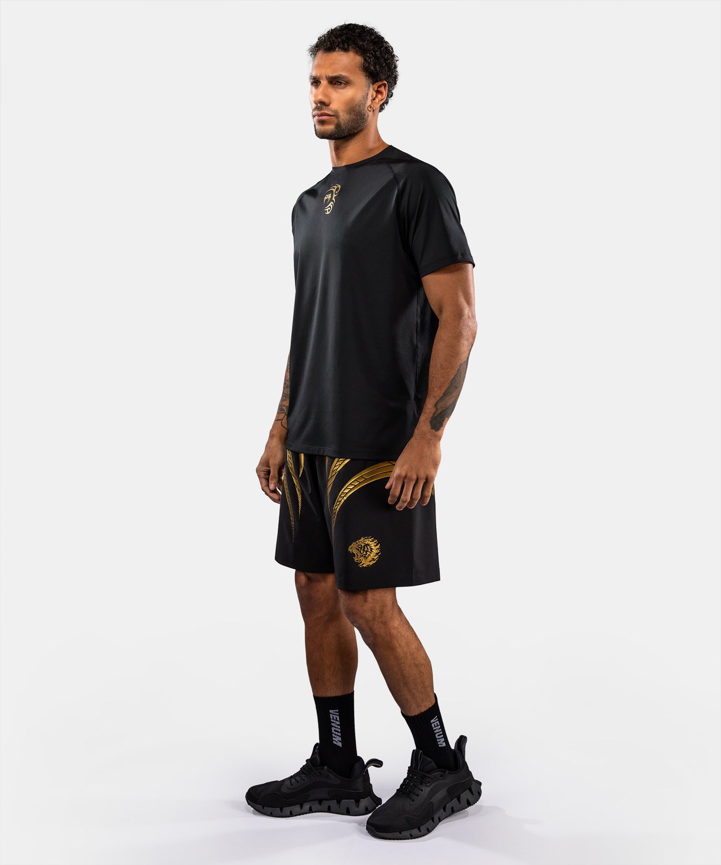 T-shirt Dry Tech Venum x Mike Tyson Tiger - Noir/Or