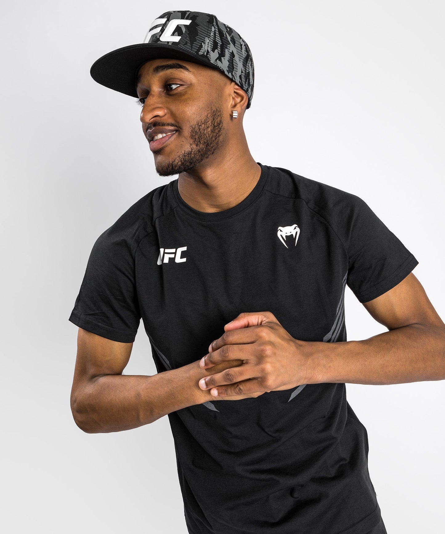 Men's UFC Venum Replica T-shirt - Black