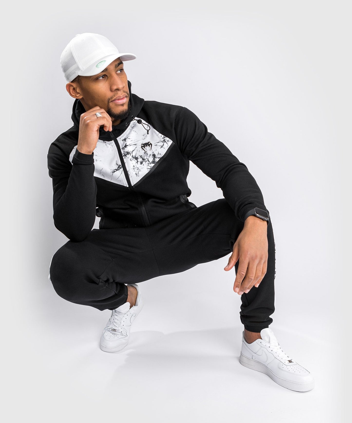 Venum Laser Evo 2.0 Sweatshirt - Black/Marble