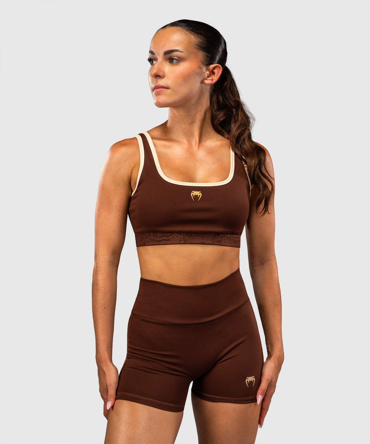 Venum Viper Damen Sport-BH - Braun