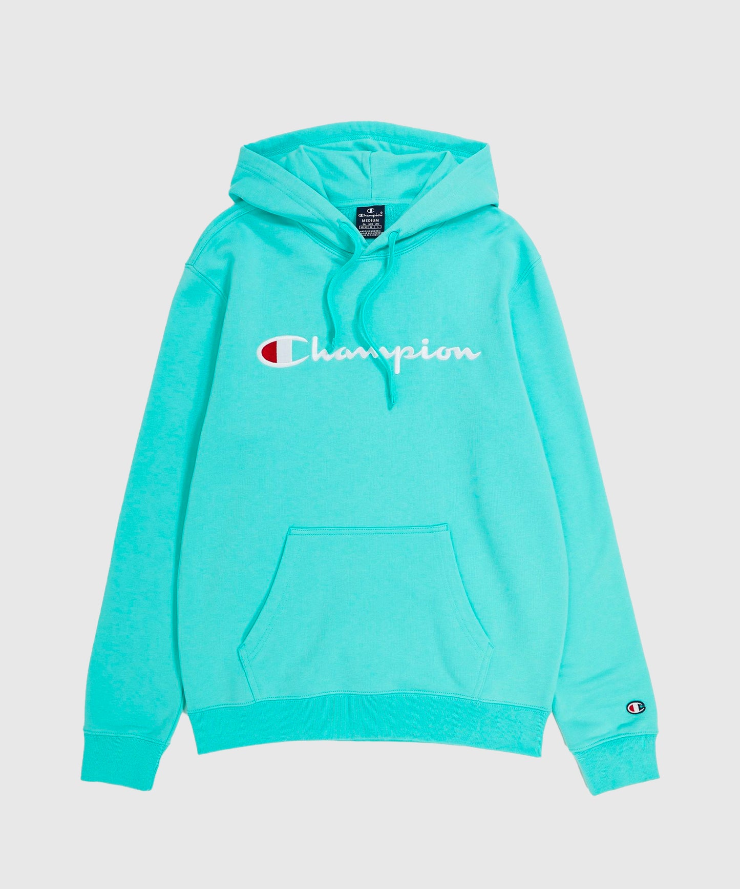 Champion Sweatshirt mit Kapuze – Türkis