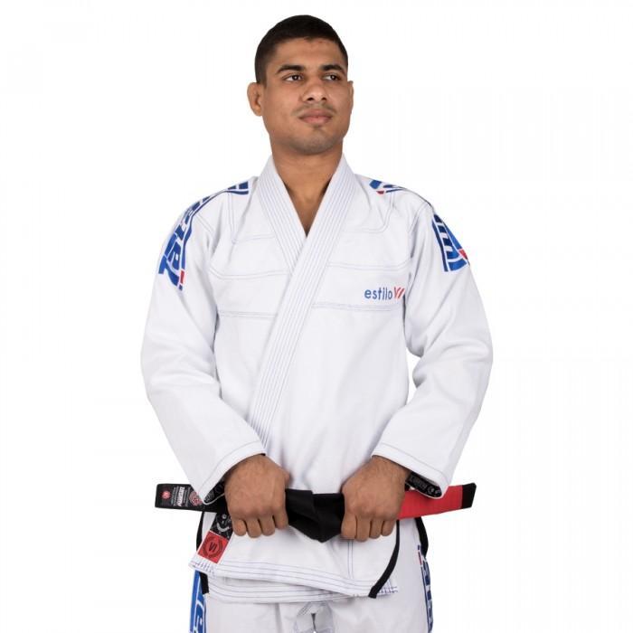 Kimono de JJB Tatami Fightwear Estilo 6.0 - Blanc/Bleu