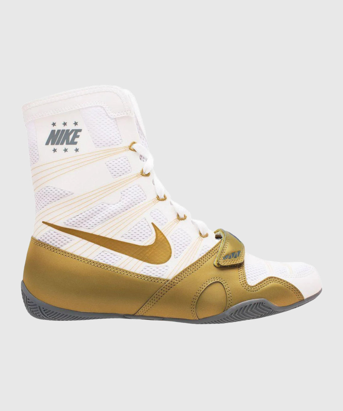Nike Hyperko 1 Boxing Shoes - White/Gold