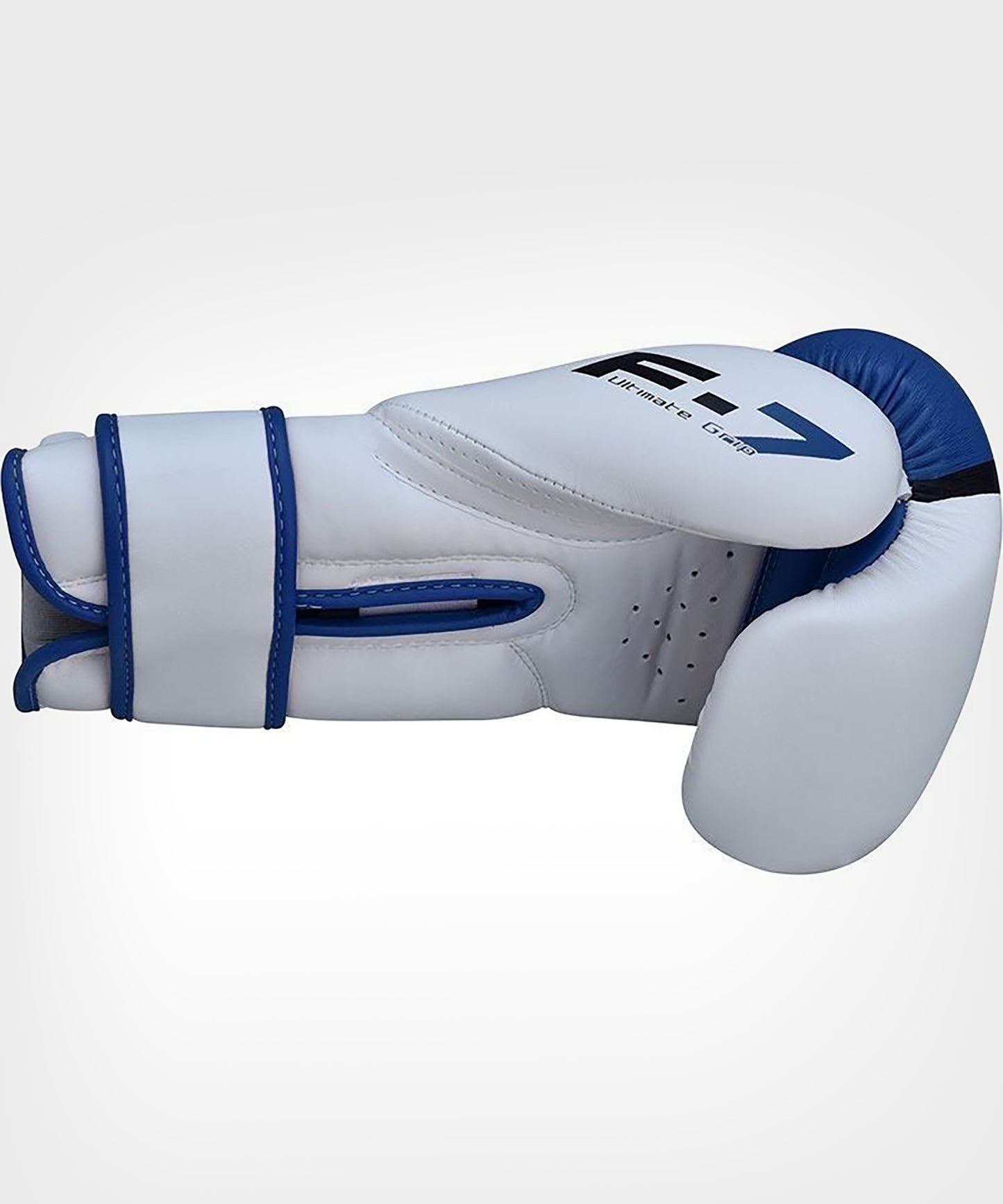 RDX Sports Quadro-Dome Boxhandschuhe - Weiß/Blau