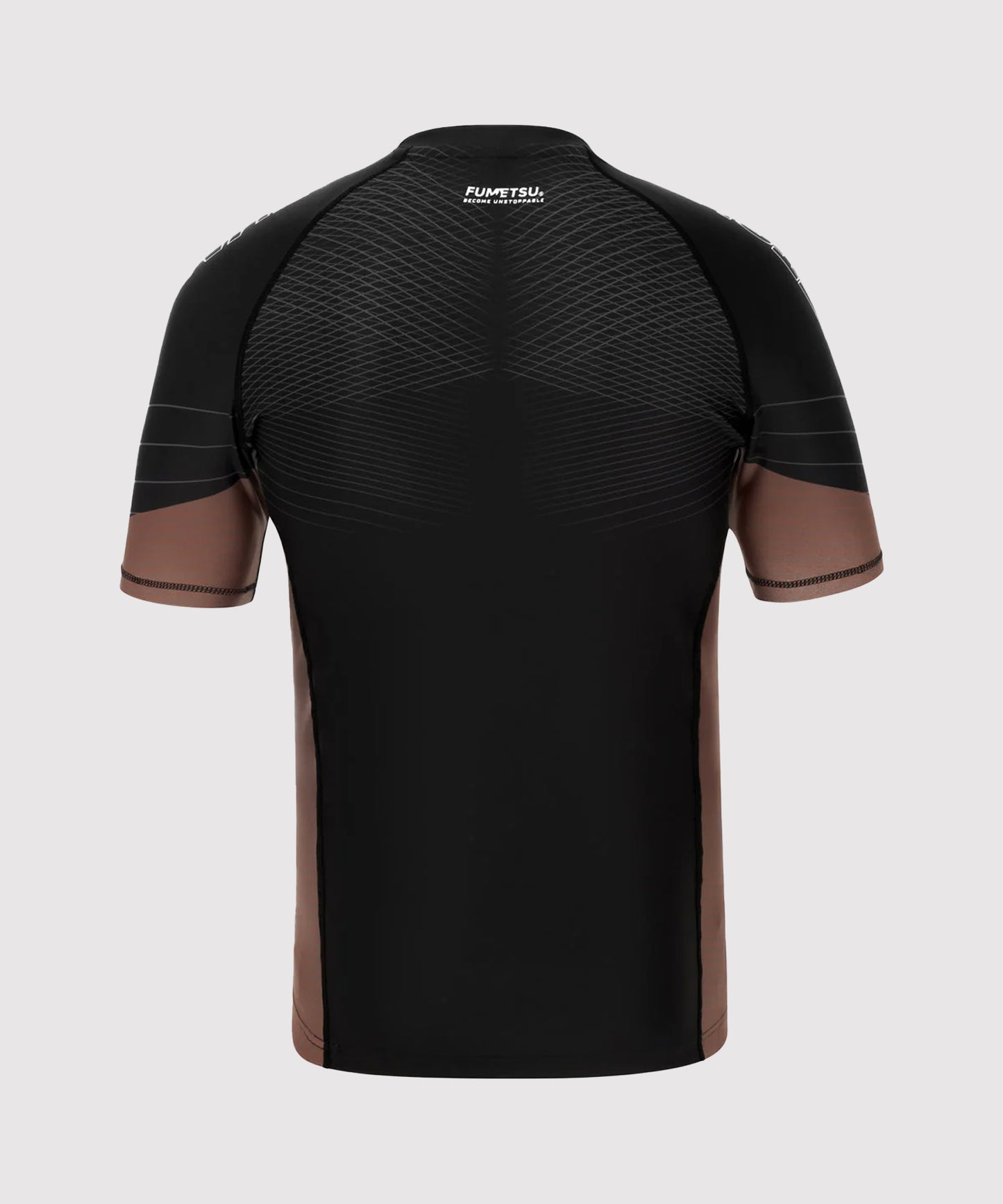 Fumetsu Competitor Mk2 Rashguard de Manga Corta - Negro/Marrón