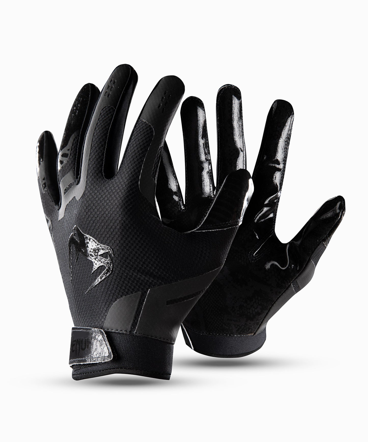 Venum Elite Guanti da Football – Nero/Nero