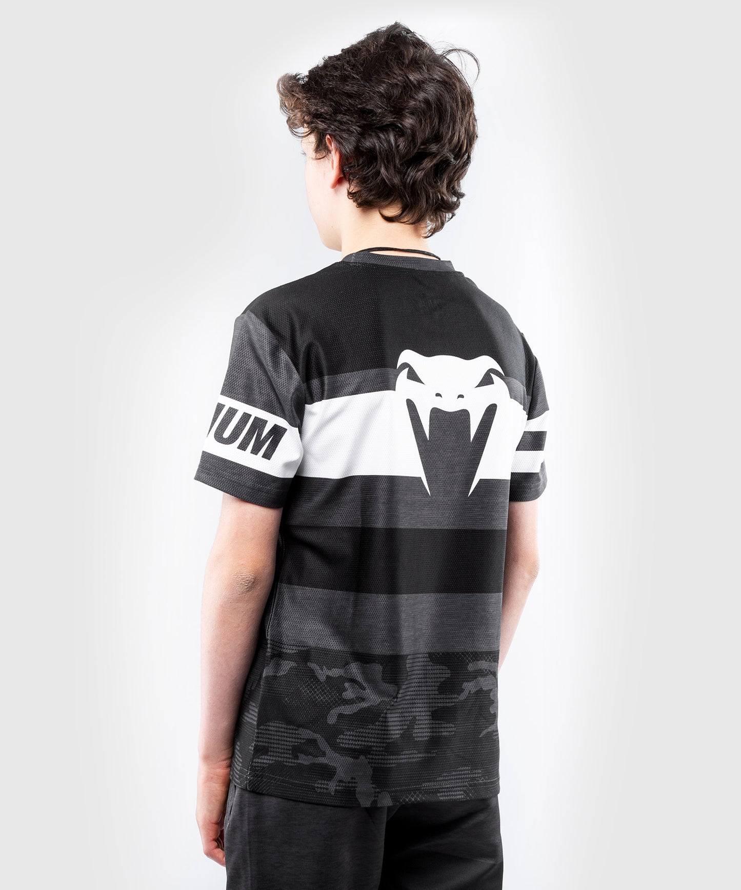 Venum Bandit Dry Tech T-Shirt - für Kinder - Schwarz/Grau
