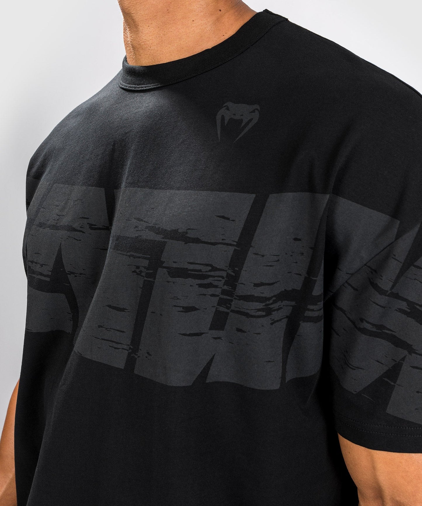 Venum Connect XL T-Shirt - Coupe Oversize - Noir