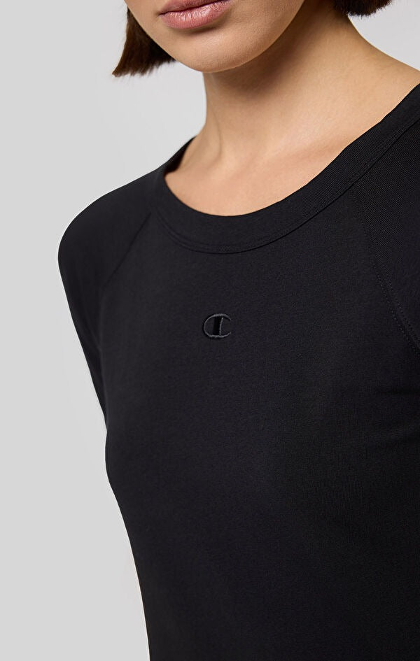 Champion T-Shirt – Schwarz